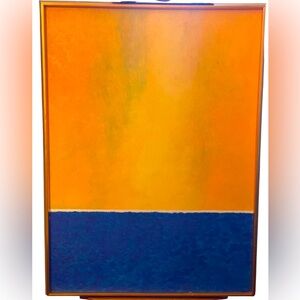 Staton Englehart Abstract Landscape Oil Painting 1993 FINAL PRICE